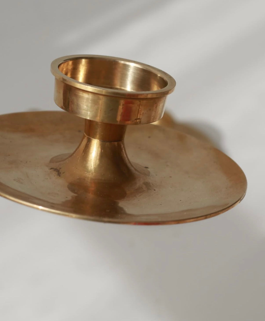 Solid Brass Chamberstick Candle Holders