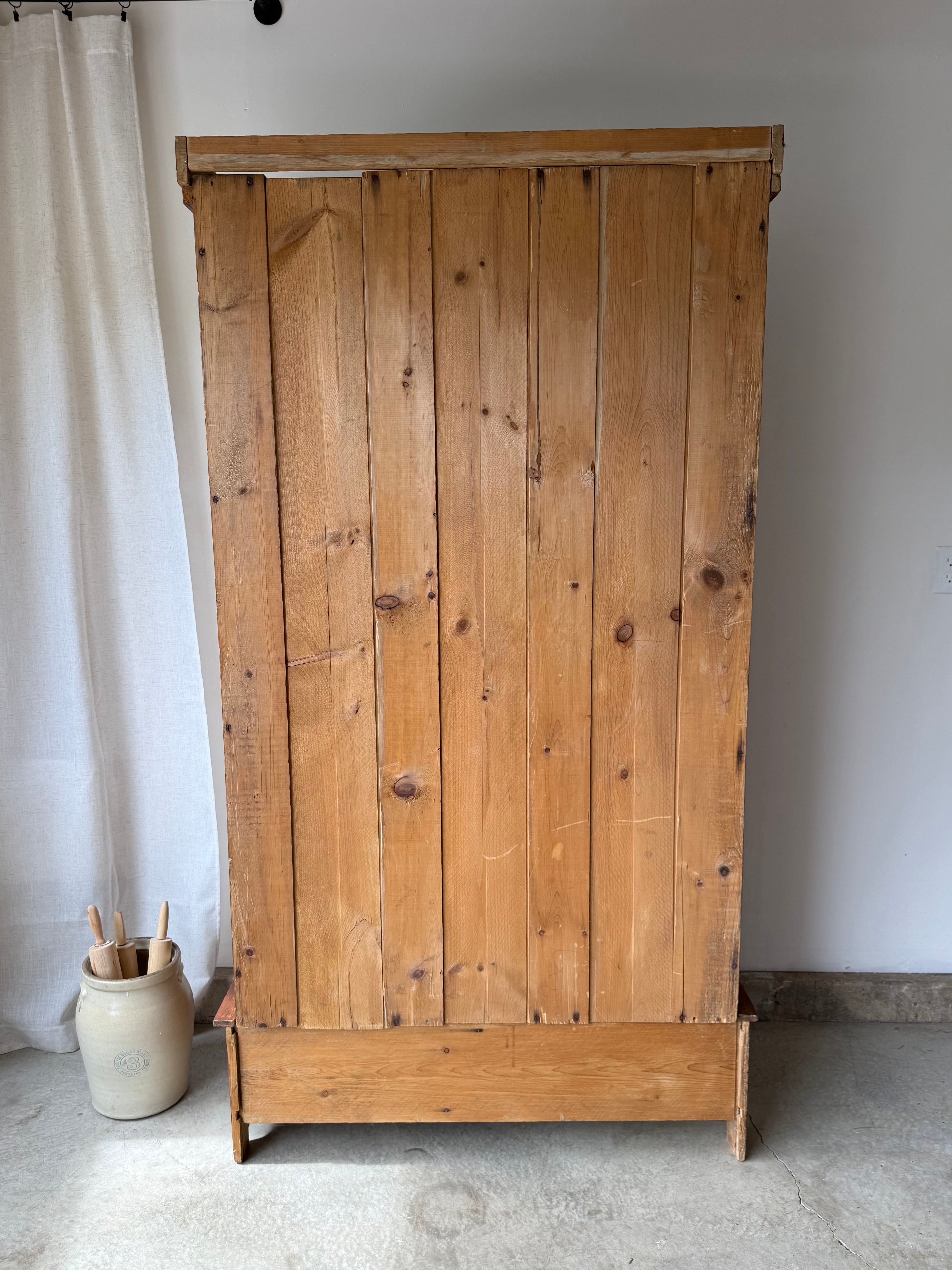 Primitive European Pine Cabinet